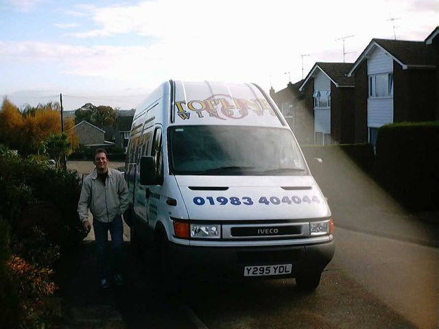 David Brigden's company Van