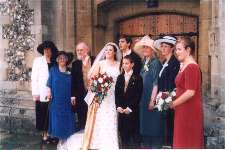 Vanessa and Simon with Vanessa's Family